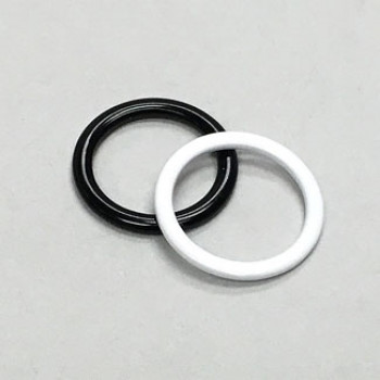 CM-010 Metal O-Ring for Lingerie or Swimwear, 2 Sizes - Sold by the Dozen